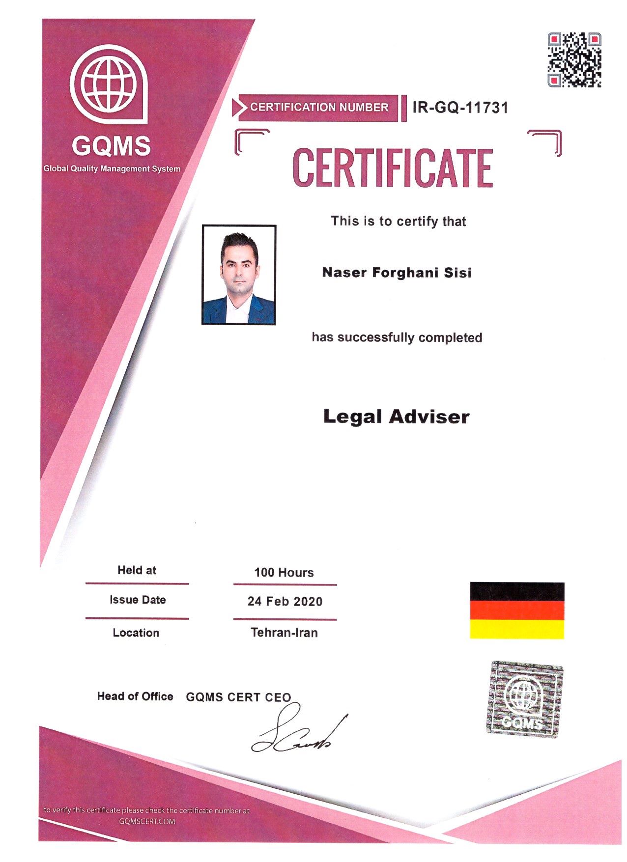 Legal Advisor